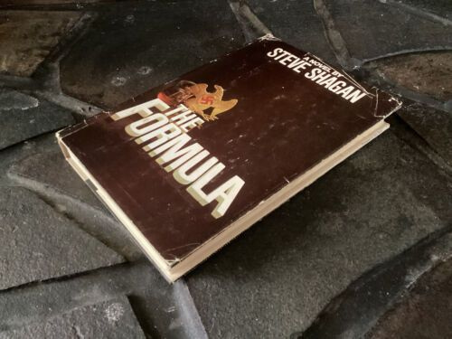 The Formula by Steve Shagan - 1st First Edition Book Club 1979 HC w/ DJ - Good!