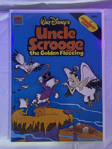Walt Disney's Uncle Scrooge the Golden Fleecing Whitman Dynabrite Near Mint/Mint