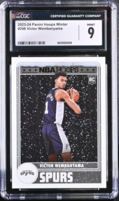 2023-24 Mosaic Jaime Jaquez Jr. Bank Shot #11 CGC 8 NM/MINT