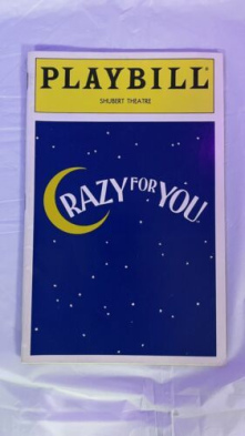 Playbill Crazy For You July 1992 Shubert Theatre - Beauty And The Beast Preview