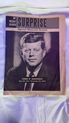 Vintage John F Kennedy My Weekly Reader Special Memorial Section 1963 Photos