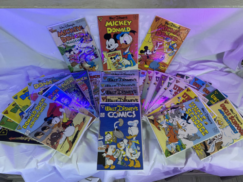 Mixed Lot of 35 Vintage Disney Comics - Gladstone - 1983 to 1993 - $140+ Value