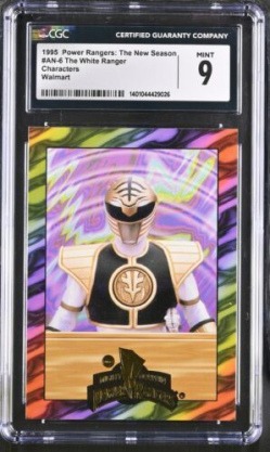 1995 Other Non-Sports The White Ranger #AN-6 English CGC 9