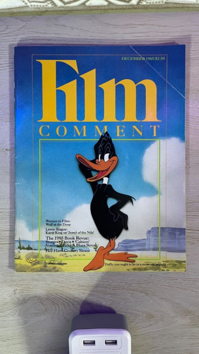 Film Comment Magazine from December 1985 - Daffy Duck Cover
