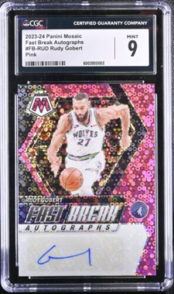 2023-24 Mosaic Doc Rivers #FB-RIV Fast Break Autograph CGC PRISTINE 10