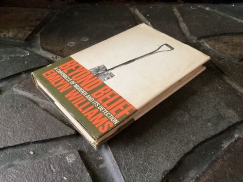 Beyond Belief By Emlyn Williams - BCE - HC w/ DJ - 1967 - GOOD CONDITION