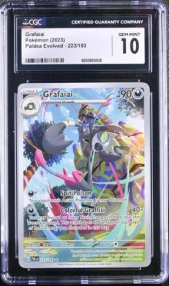 Pokémon Grafaiai #223/193 English CGC GEM MINT 10