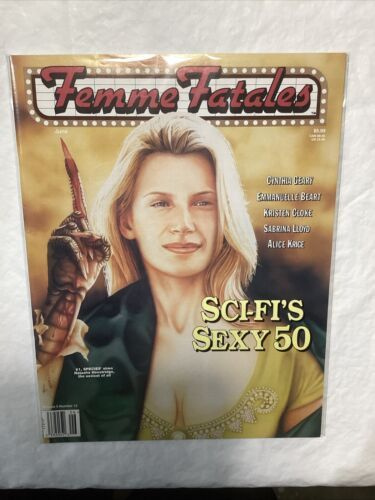 Femme Fatales Vol 5 #12 - Natasha Henstridge and Sci-fi’s 50 Other Sexy Femmes