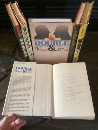 Signed 1st Edition First Print Double by  Bill Pronzini Marcia Muller HC/DJ