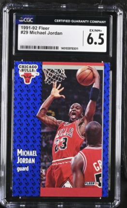 1991 Fleer Michael Jordan #29 CGC 6.5
