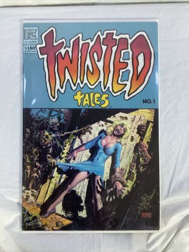 FULL SET Lot of 10 PACIFIC Comics TWISTED TALES 1-10 '82 Horror Sci-Fi Wrightson