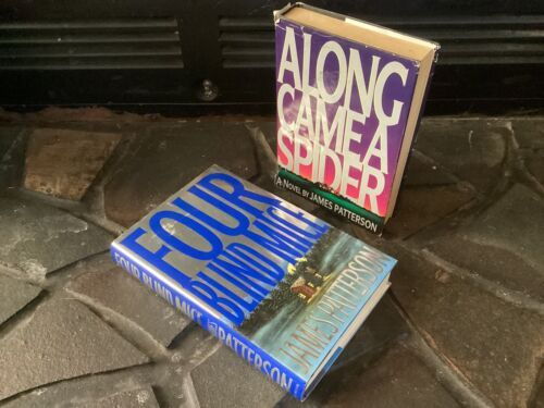 James Patterson Lot “Four Blind Mice “ & “Along Came A Spider - 1st Print & BCE