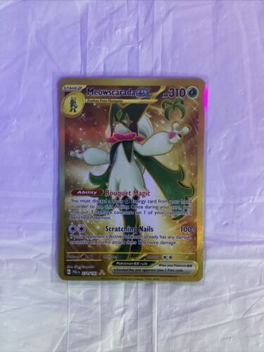 MINT Meowscarada ex 271/193 Rare Pokemon TCG SV02 Paldea Evolved NEVER PLAYED