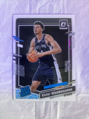 MINT Victor Wembanyama 2023-24 Donruss Optic #225 Rated Rookie Card RC Spurs