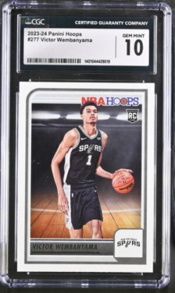 2023 Hoops Victor Wembanyama #277 CGC 10