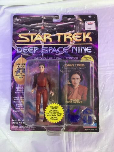 NIB Star Trek Deep Space Nine-Major Kira Nerys-First Officer-w/Collector Card