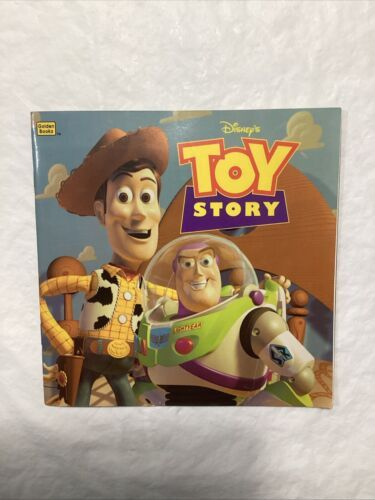 Vintage Disney’s Toy Story 1995 Golden Book Look Book - Pixar, Woody, Buzz - VF