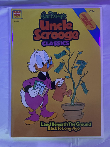 Walt Disney's Uncle Scrooge Classics Whitman Dynabrite Near Mint/Mint