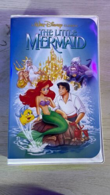 Little Mermaid VHS - Banned Cover - Black Diamond Edition - EXCELLENT 