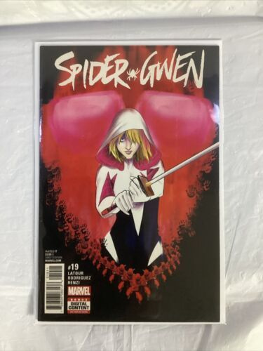 VF/NM Spider-Gwen #19 1st Elsa Brock and Gwenom Symbiote 2017 Marvel Comics
