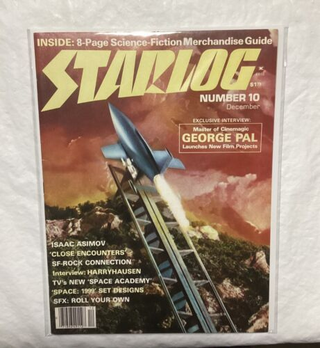 1977 STARLOG Magazine #10 7.5 to 8.0 George Pal / Space 1999 / Isaac Asimov