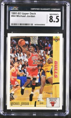 1991 Upper Deck Michael Jordan #44 CGC 8.5