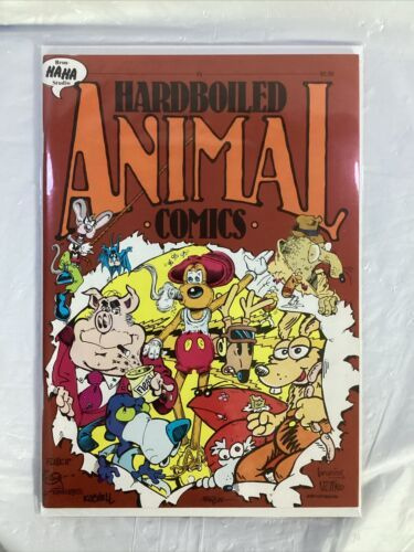Hardboiled Animal Comics #1 NM/NM+ Brouhaha Studio 1982 Rare, Vintage, Indie