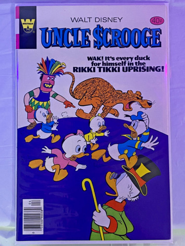 Walt Disney Uncle Scrooge #163 Comic Book (Whitman - Western - April 1979) NM+/M