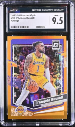 2023-24 Mosaic Bobby Portis #181 Fast Break Purple MATCHING #'s 09 /50 CGC 9