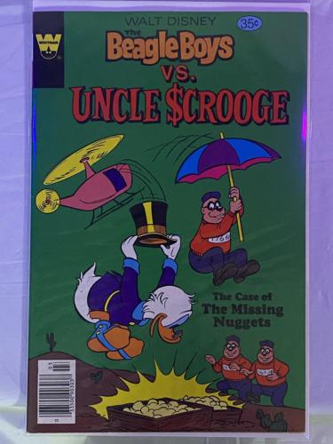 Walt Disney The Beagle Boys Versus Uncle Scrooge #1 (Whitman March 1979) NM+