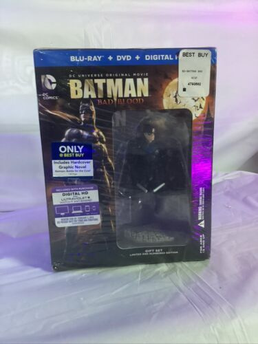 Batman Bad Blood Blu-Ray Limited Edition Gift Set w/ Night Wing Figure - 48072