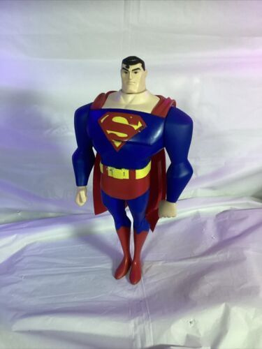 Justice League Unlimited Superman DC Comics 2003 Mattel 10" Action Figure