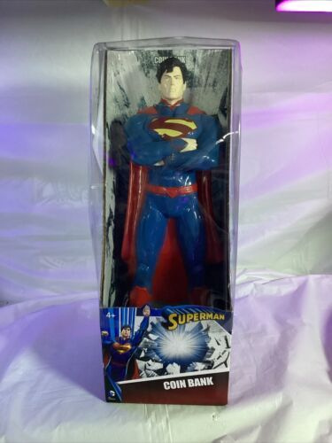 Unopened 2016 DC COMICS SUPERMAN LIMITED EDITION COLLECTIBLE 14" COIN BANK NIB