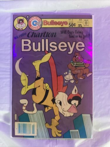 Charlton Comics Bullseye #2 With Cap'n Catnip 1981 Bronze Age Vintage Comic 7.0
