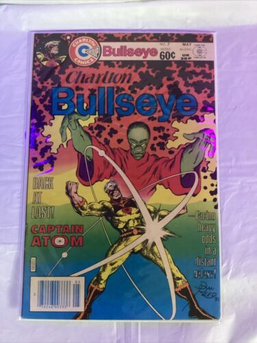 Charlton Bullseye #7 With Captain Atom 1982 Vintage Comics - 8.0 Estimate