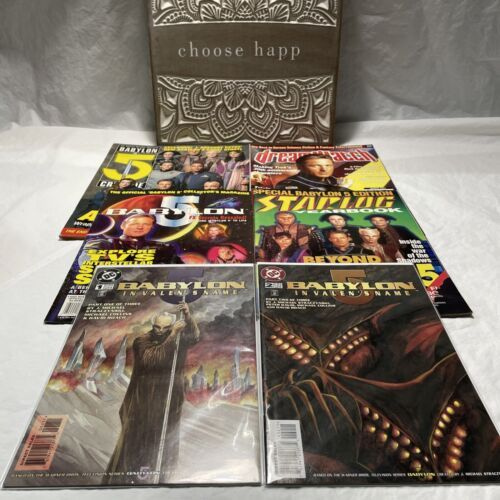 Babylon 5 In Valen's Name #1 & 2, J Michael Straczynski, DC Comics 1998 - NM 9.4