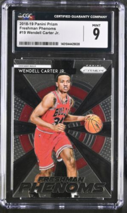 2018 Prizm Wendell Carter Jr. #19 CGC 9