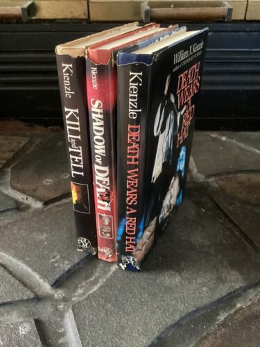 Murder Mystery Novels by William Kienzle - Vintage Book Lot of 3 HC w/ DJs - BCE