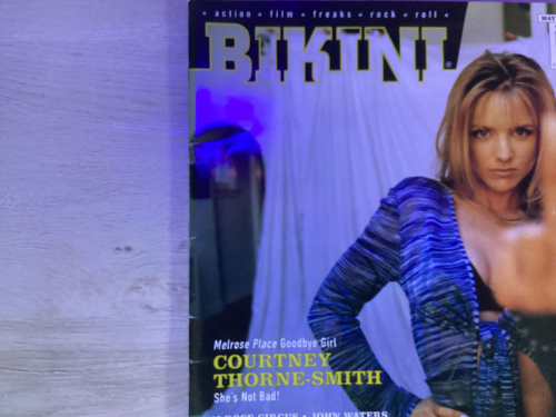 Bikini Magazine from May 1997 - Courtney Thorne Smith (John Waters Article)