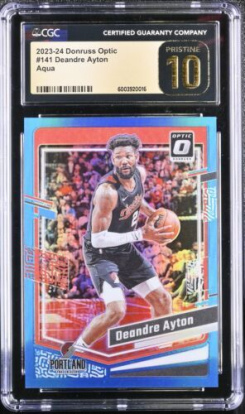 2023-24 Chrome Robert Parish #CA-RP Autographed Refractor CGC 9 MINT