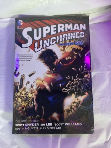 Sealed, New Superman Unchained The Deluxe Edition (2023) DC Comics HC Jim Lee