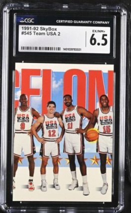 1991 SkyBox Team USA 2 #545 CGC 6.5